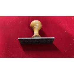 Office stamp " VINCEREMO "WE WILL WIN