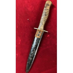 Coltello pugnale da combattimento tedesco prima guerra mondiale