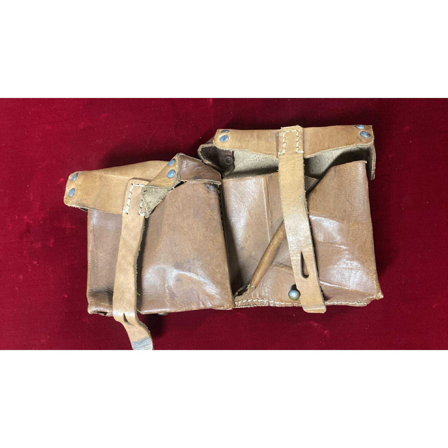 Rare GEW43 leather ammunition pocket 1944