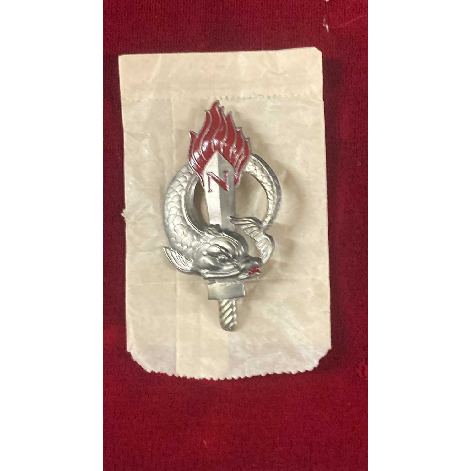 Distintivo NUOTATORE PARACADUTISTA Marina Militare