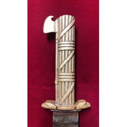 Italian fascist dagger FIDELITER-type dagger with bronze hilt