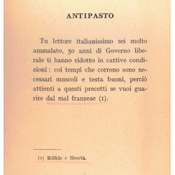 An important and rare book by Leo Longanesi, 1st edition, "Vademecum del perfetto Fascista"