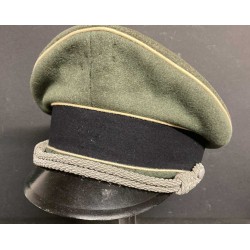 Originale !!! Schirmutze da Sottufficiale delle Waffen SS smostreggiato