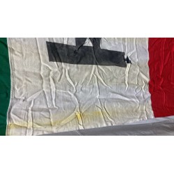 Italian Social Republic field flag, made of cotton, printed only by one side