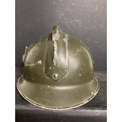 Elmetto Adrian in alluminio da parata per Colonnello Comandante 40° Rgt Fanteria "BOLOGNA"