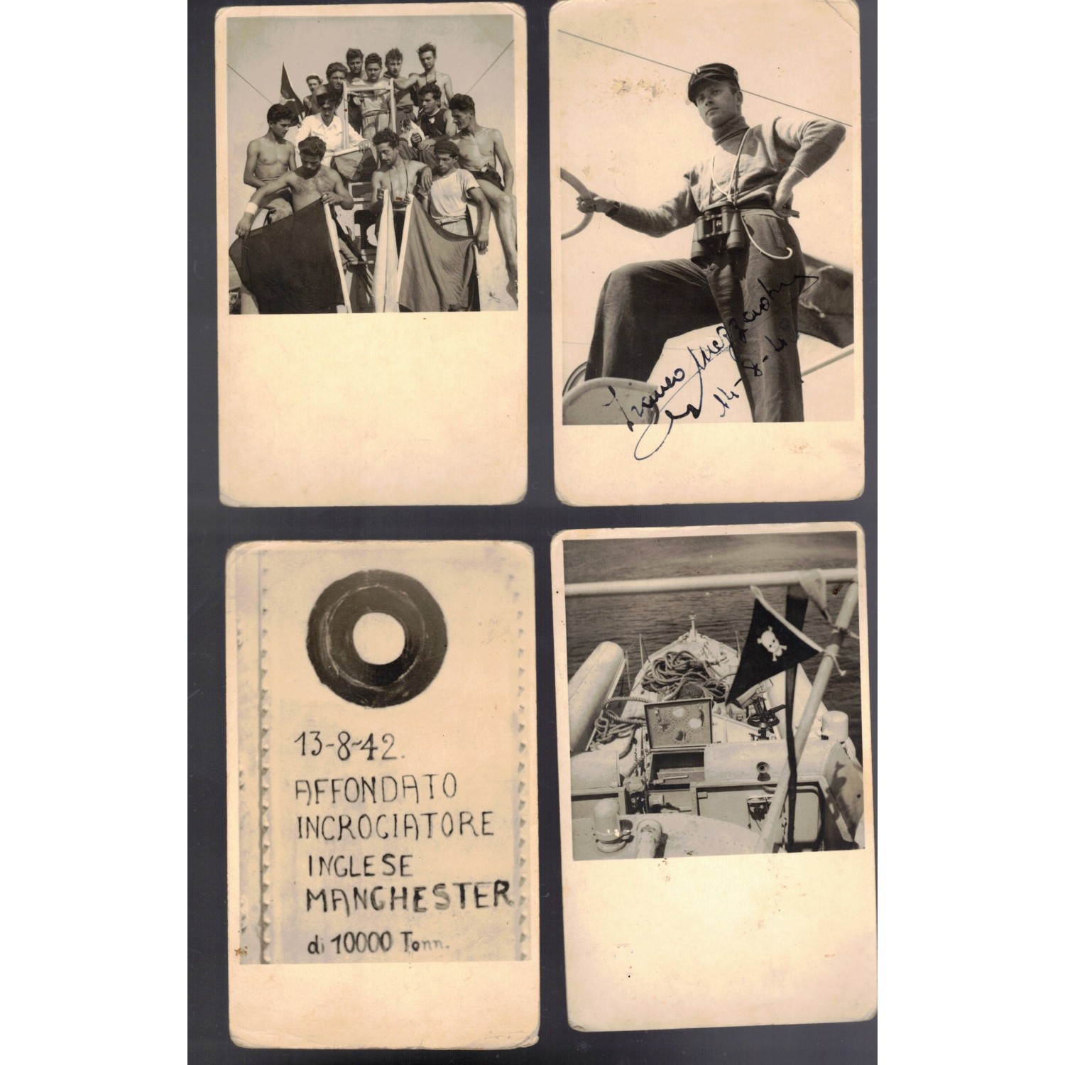 Tenente di Vascello Mezzadra Franco 1942/1943