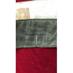 German Army WW2 Sweat Collar Shirt Excellent Condition Virtually Never Used