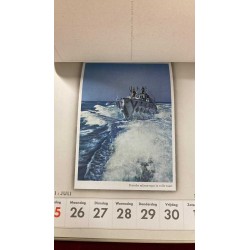 A true rarity! 1944 German Army Calendar in Danish