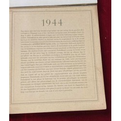 Rarissimo calendario della Heer del 1944 in lingua danese