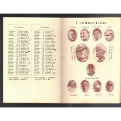 Calendarietto tascabile anno 1936 Pro Casa del Soldato Roma