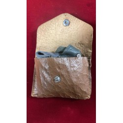 German WWII anti-glare glasses with pouch