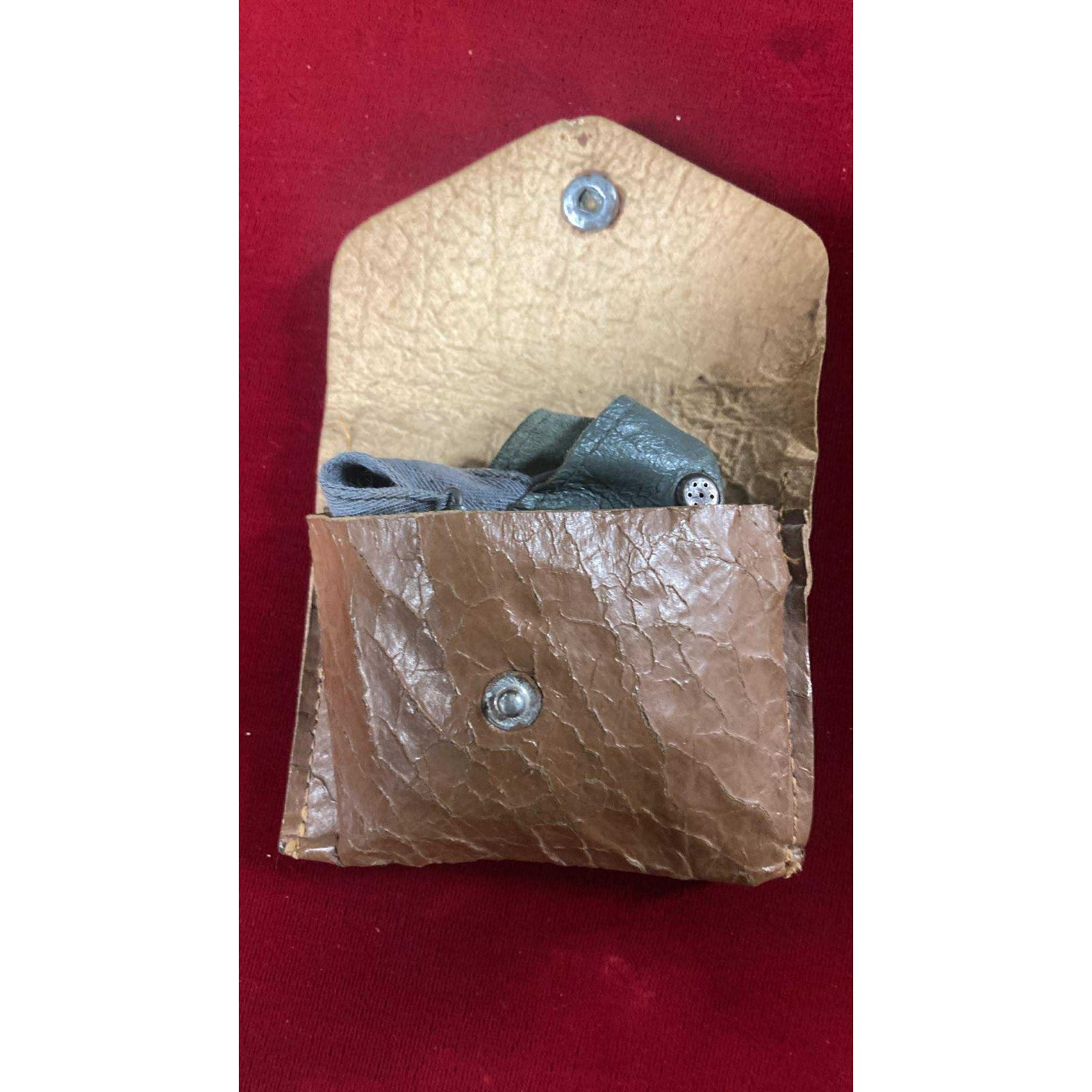 German WWII anti-glare glasses with pouch