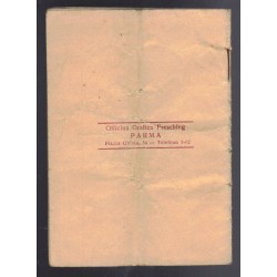 Songbook "Our Songs" Youth Fascist Combat Groups Parma