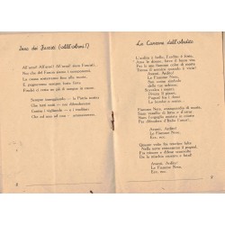 Fascist Songbook Hymns of the Revolution Fascist University Group "Francesco Crispi" PALERMO