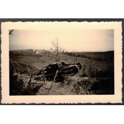 Lot of 12 photos of the CV 35 - L35 Royal Army tank on maneuvers