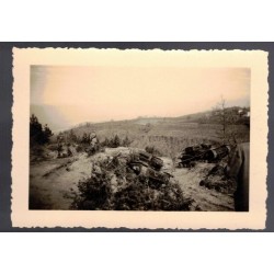 Lot of 12 photos of the CV 35 - L35 Royal Army tank on maneuvers