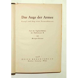 DAS AUGE DER ARMEE in lingua originale "Combattimento e vittoria di un aereo da ricognizione a lungo raggio"