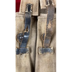 Coppia di portacaricatori MP40 modello in tela fine guerra