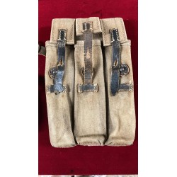 MP40 double ammunitions pockets in canvas late war type