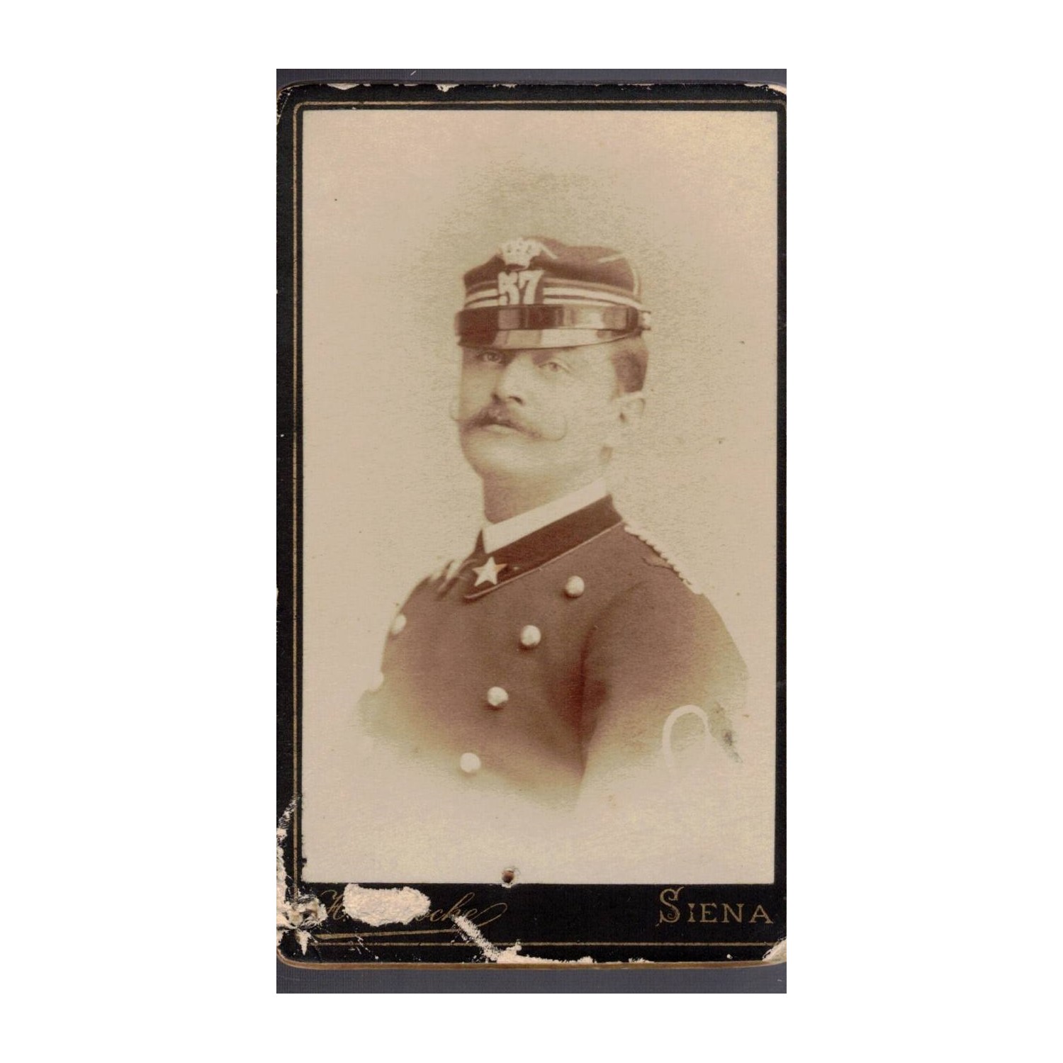 Carte de visite photo of an Officer of the 57th Infantry Regiment