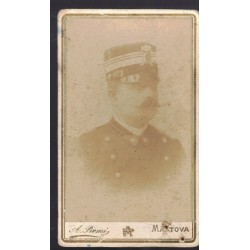 Carte de visit format photo of Officer, Lieutenant Colonel, of the 52nd Infantry Regiment