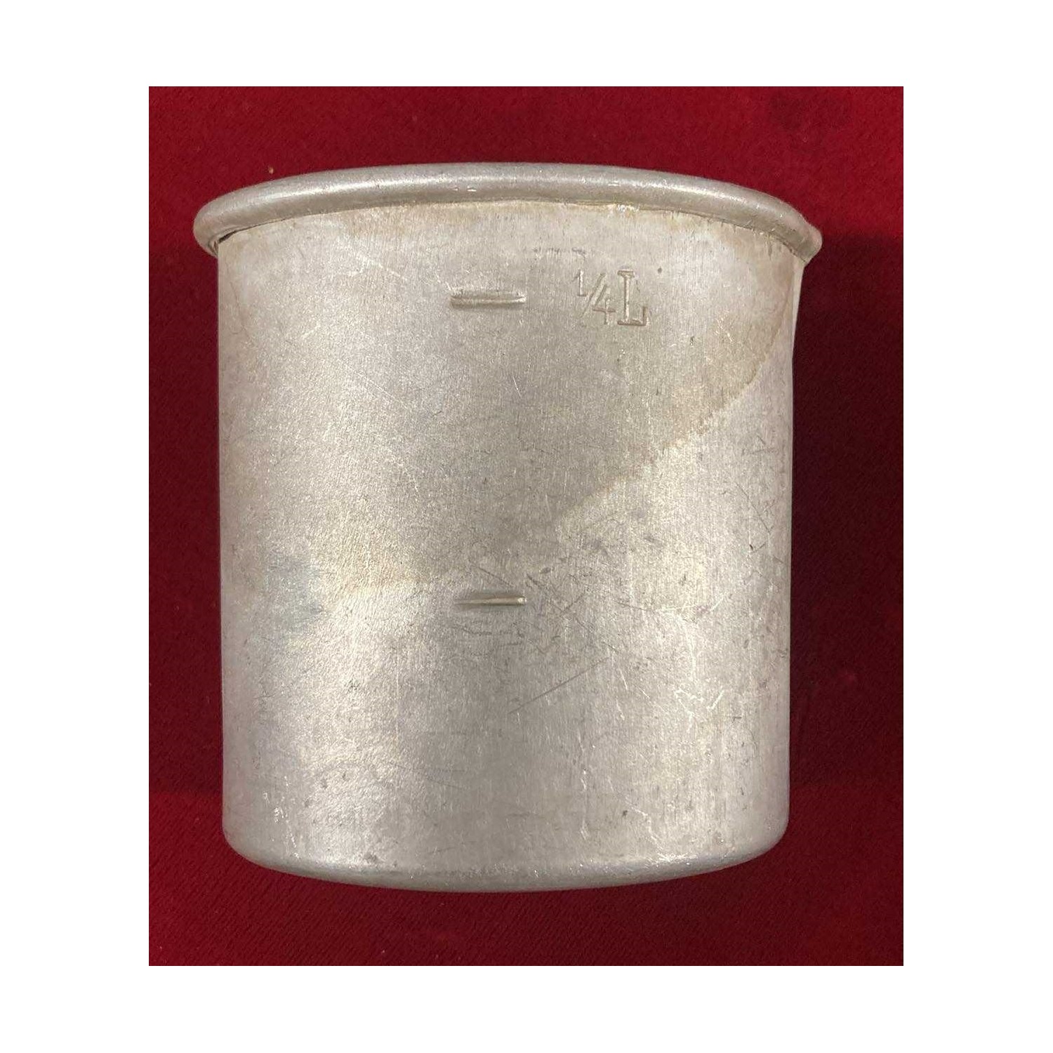 German WW2 aluminum canteen
