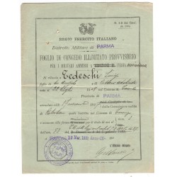 Libretto Premilitare 80a Legione MVSN Parma