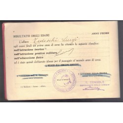 Premilitary booklet 80th Legion MVSN Parma