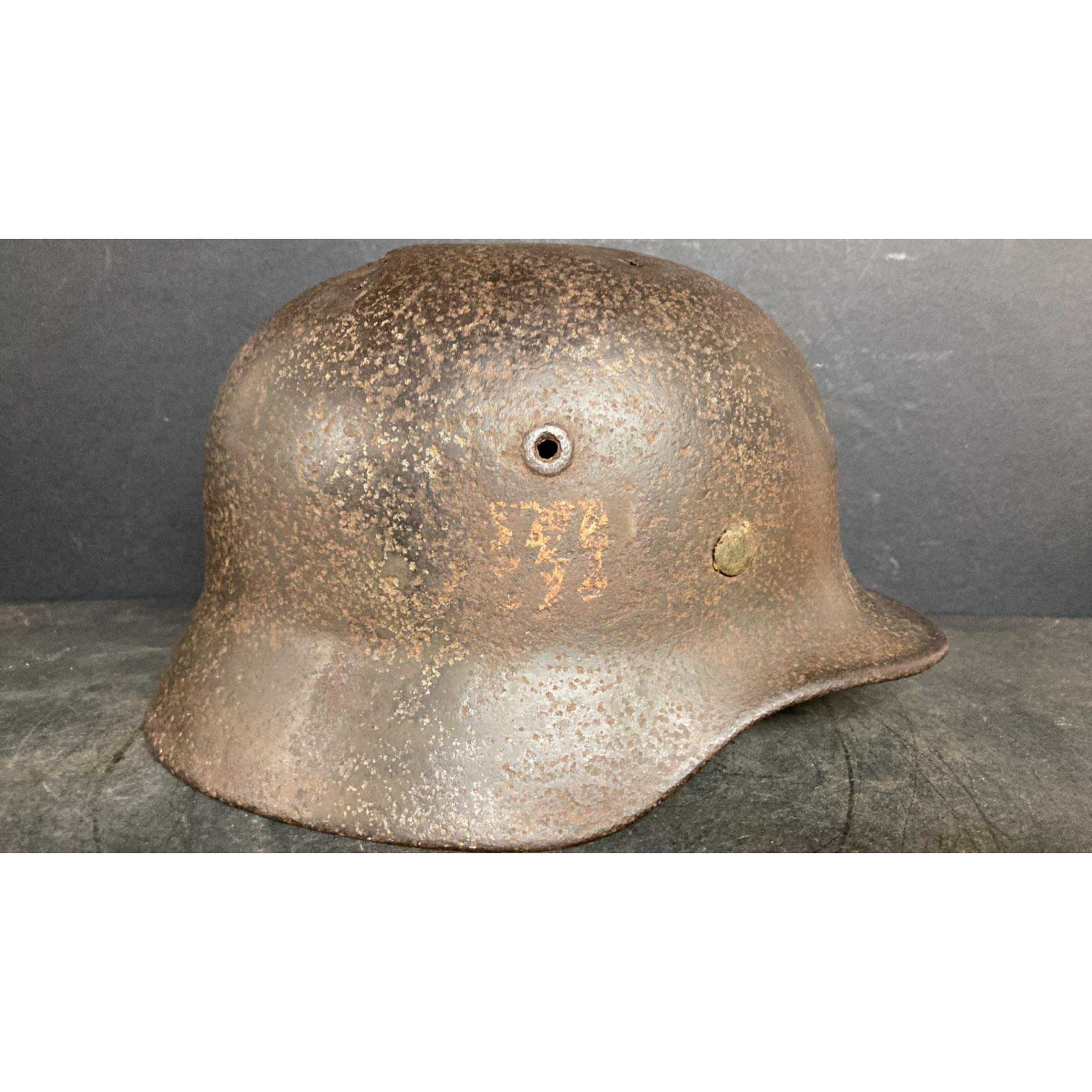 elmetto tedesco M40 monofregio Waffen SS