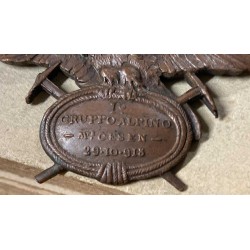 Atemberaubende Bronzemedaille, 1. Platz Alpine Gruppe Monte Cesen 1918