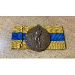 Bellissima medaglia in bronzo e smalti PARMA IX° Concorso Vittoria del Grano 1932