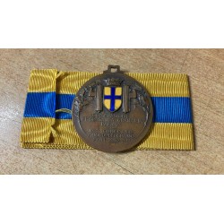 Bellissima medaglia in bronzo e smalti PARMA IX° Concorso Vittoria del Grano 1932