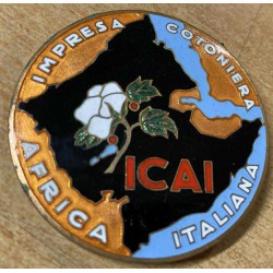Stunning ICAI Africa Italiana Cotton Company badge
