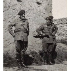 Foto privata del Generale Bergonzoli "Barba elettrica" Guerra di Spagna 1937/39