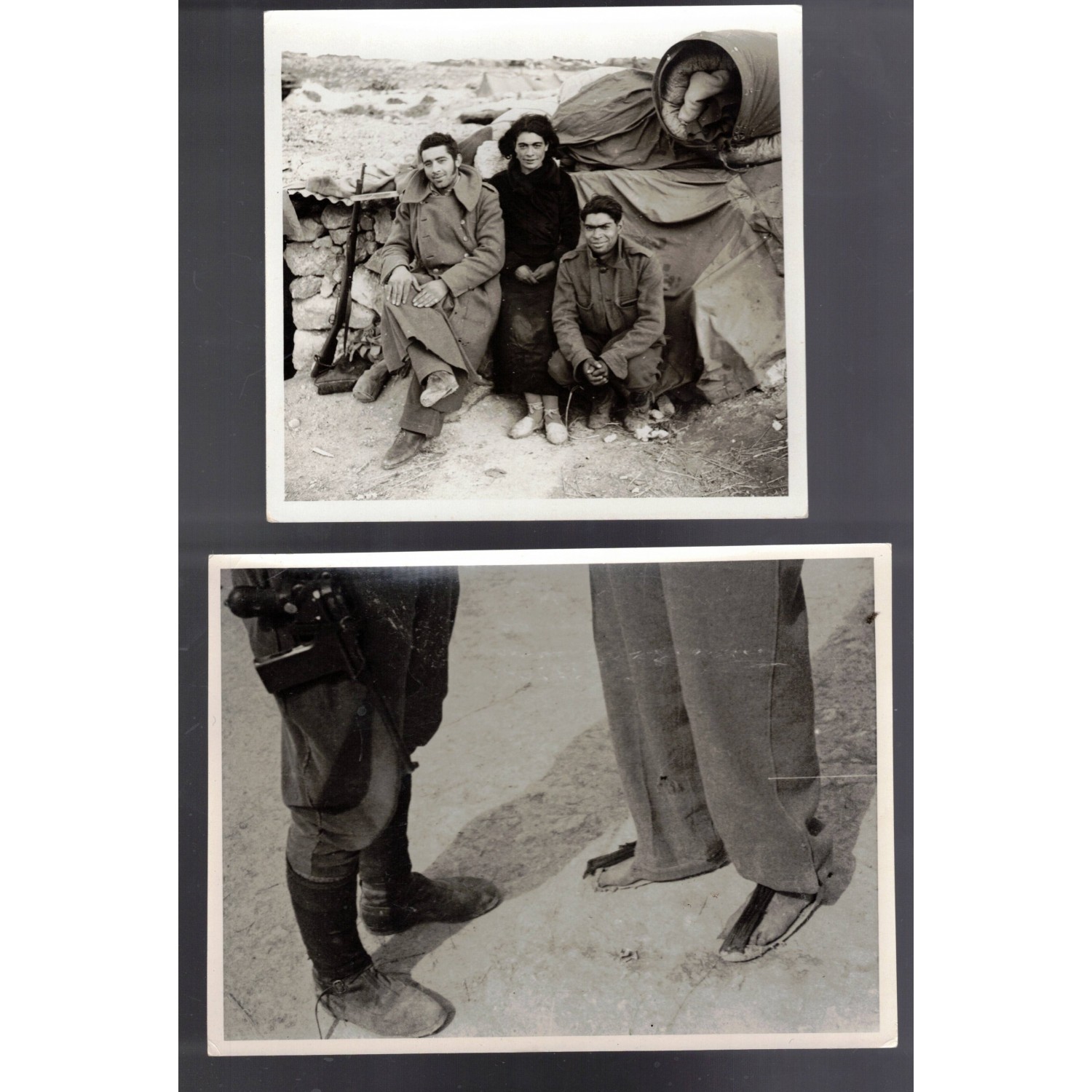 Foto Guerra di Spagna 1937/39 foto di soldati al fronte