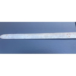 Rare firefighter's dagger from the early 1900s, GNUTTI Brescia, steel blade and aluminum handle, the blade is marked GNUTTI