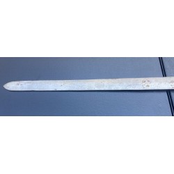 Rare firefighter's dagger from the early 1900s, GNUTTI Brescia, steel blade and aluminum handle, the blade is marked GNUTTI