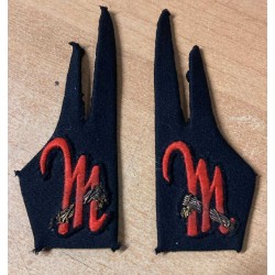 Rare! Pair of Officer's Insignia of the "M" Battalions