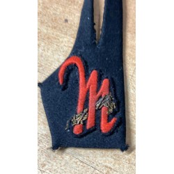 Rare! Pair of Officer's Insignia of the "M" Battalions