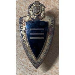 Centurion MVSN buttonhole badge, minted by the Lorioli Company of Milan