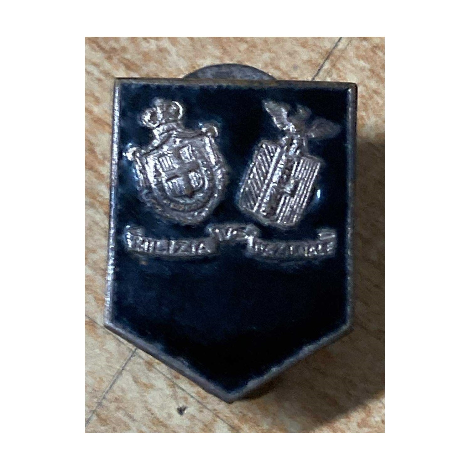 MVSN Soldier Badge minted by the Picchiani and Barlacchi Company in Florence