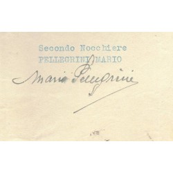 Document from the Decima Flottiglia MAS, reporting the desertion of a Marine of the Decima