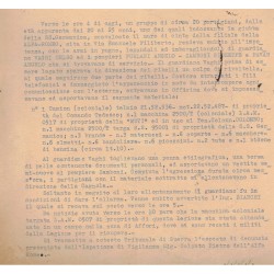 Black Brigade ETTORE MUTI document Phonogram for armed robbery