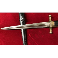 Coltello MVSN M23 dorato...