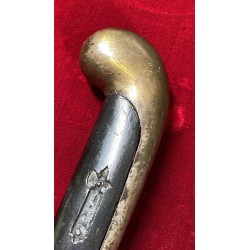 Golden MVSN M23  dagger with silver bands