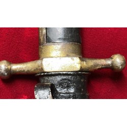 Golden MVSN M23  dagger with silver bands