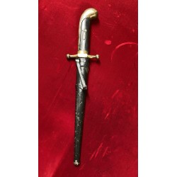 Golden MVSN M23  dagger with silver bands