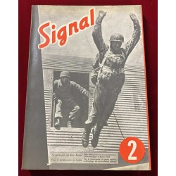 Loto composed of 5 bound volumes of reprints of the magazine SIGNAL; Ciarrapico editions 1980s