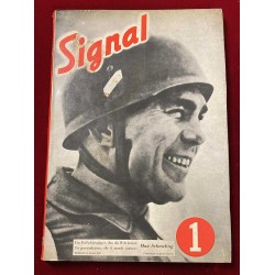 Loto composed of 5 bound volumes of reprints of the magazine SIGNAL; Ciarrapico editions 1980s