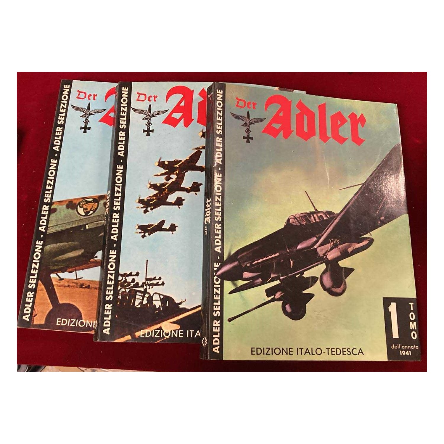 Ristampa rivista Der ADLER Edizione Ciarrapico anni 80